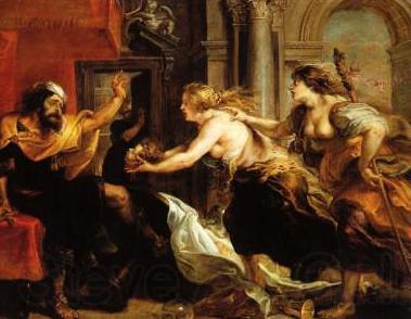 Peter Paul Rubens Tereus Confronted with the Head of his Son Itylus France oil painting art